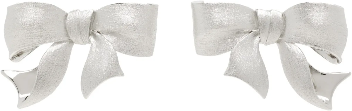 YVMIN Edition Gift Bowknot Earrings by SHUSHU/TONG