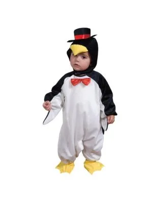 Penguin Hooded Romper Costume by Dress Up America