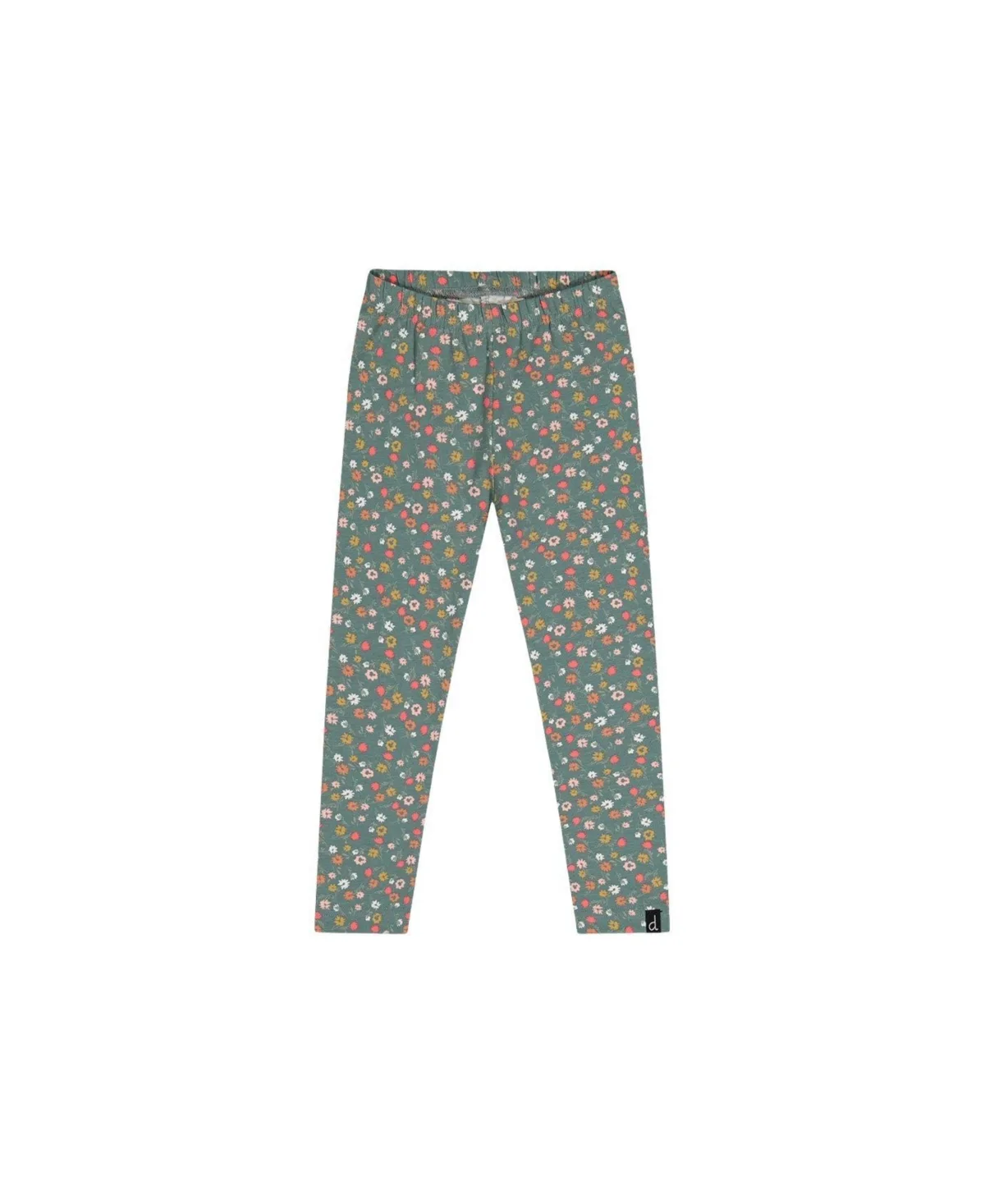 Cotton Leggings Floral Print by Deux Par Deux