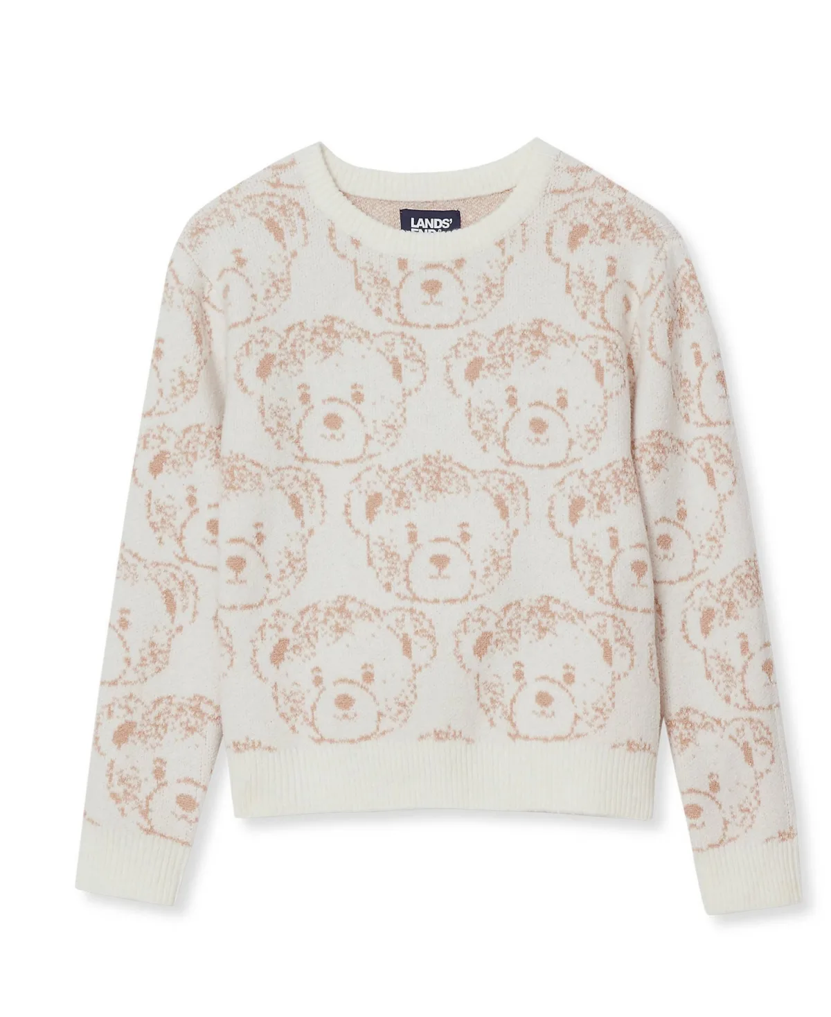 Jacquard Knit Sweater by Lands' End