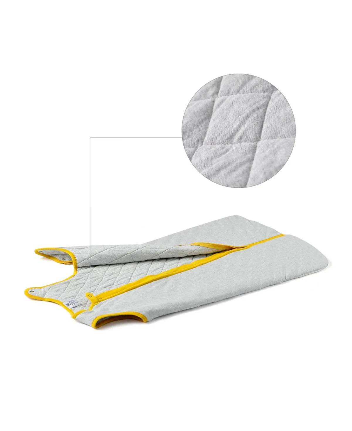 Tog 2.2 (quilted) Erawan Grey Wearable Baby Sleep Sack by Malabar Baby