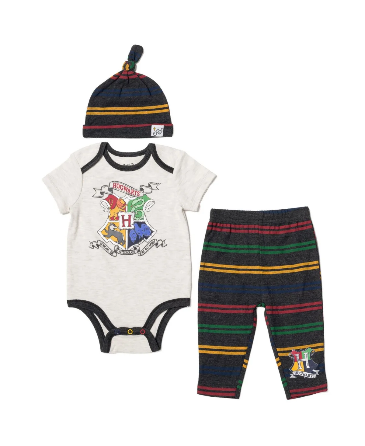 Bodysuit Pants and Hat 3 Piece Outfit Set by Harry Potter