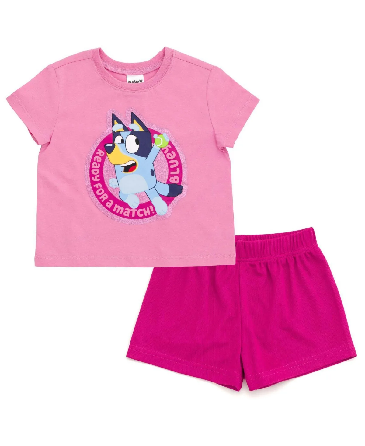 Athletic 2-Piece T-Shirt and Shorts Set by Bluey