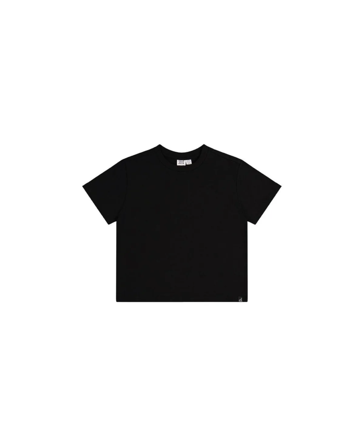 Heavy Jersey Wide Short Sleeve T-Shirt by Deux Par Deux