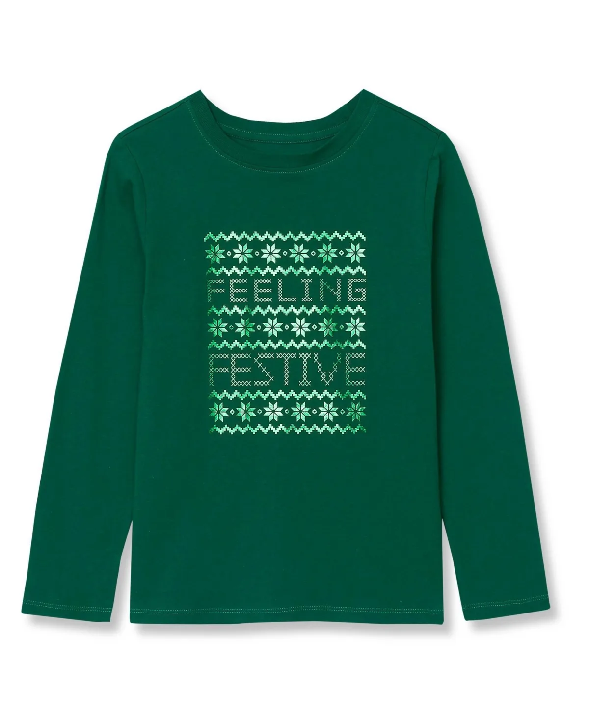 Long Sleeve Graphic Tee by Lands' End