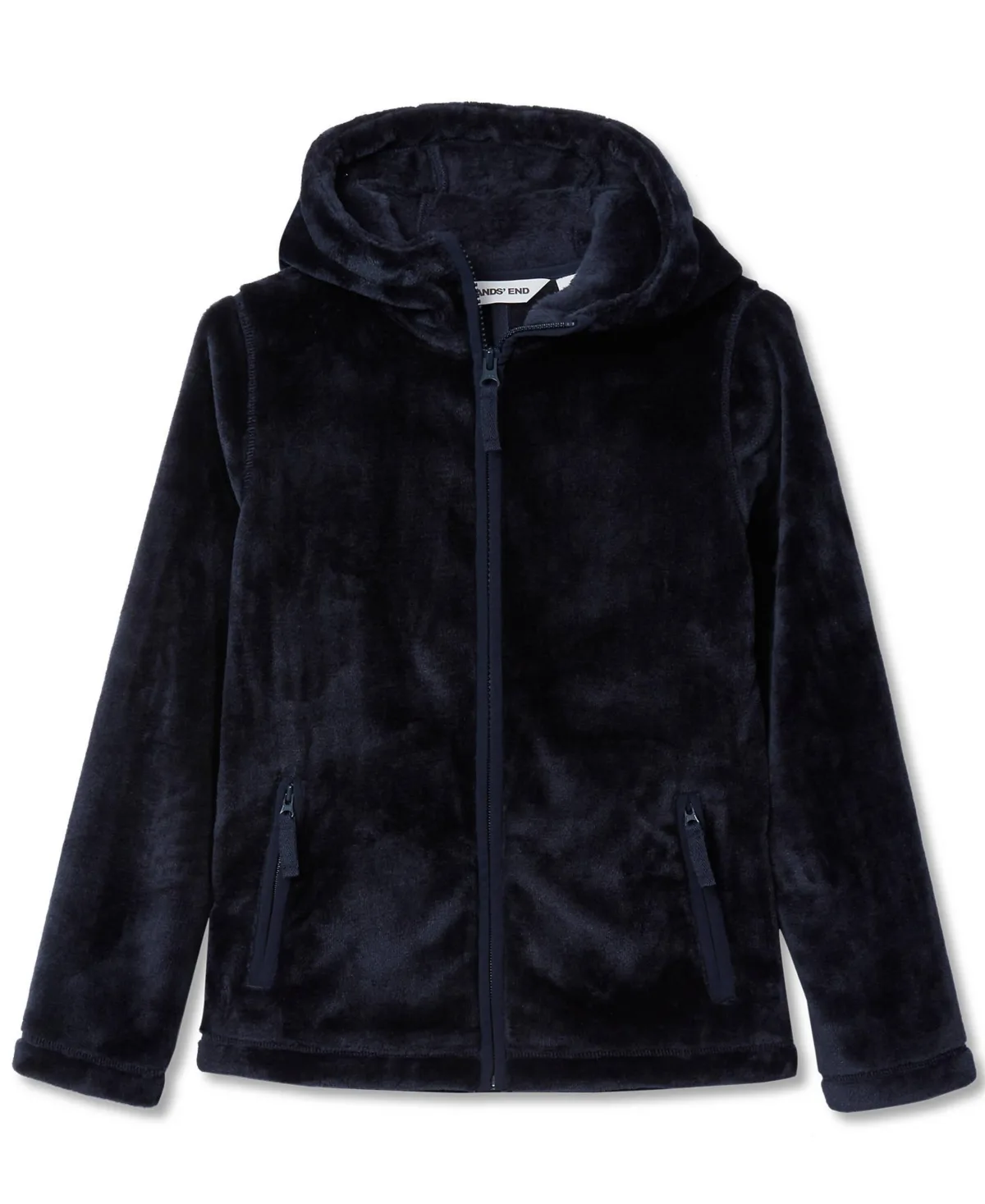 Softest Fleece Hoodie by Lands' End