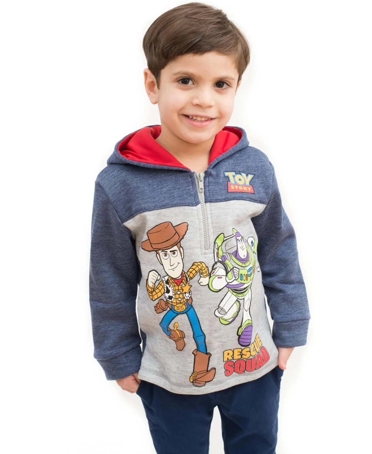 Disney Fleece Half Zip Hoodie by Toy Story