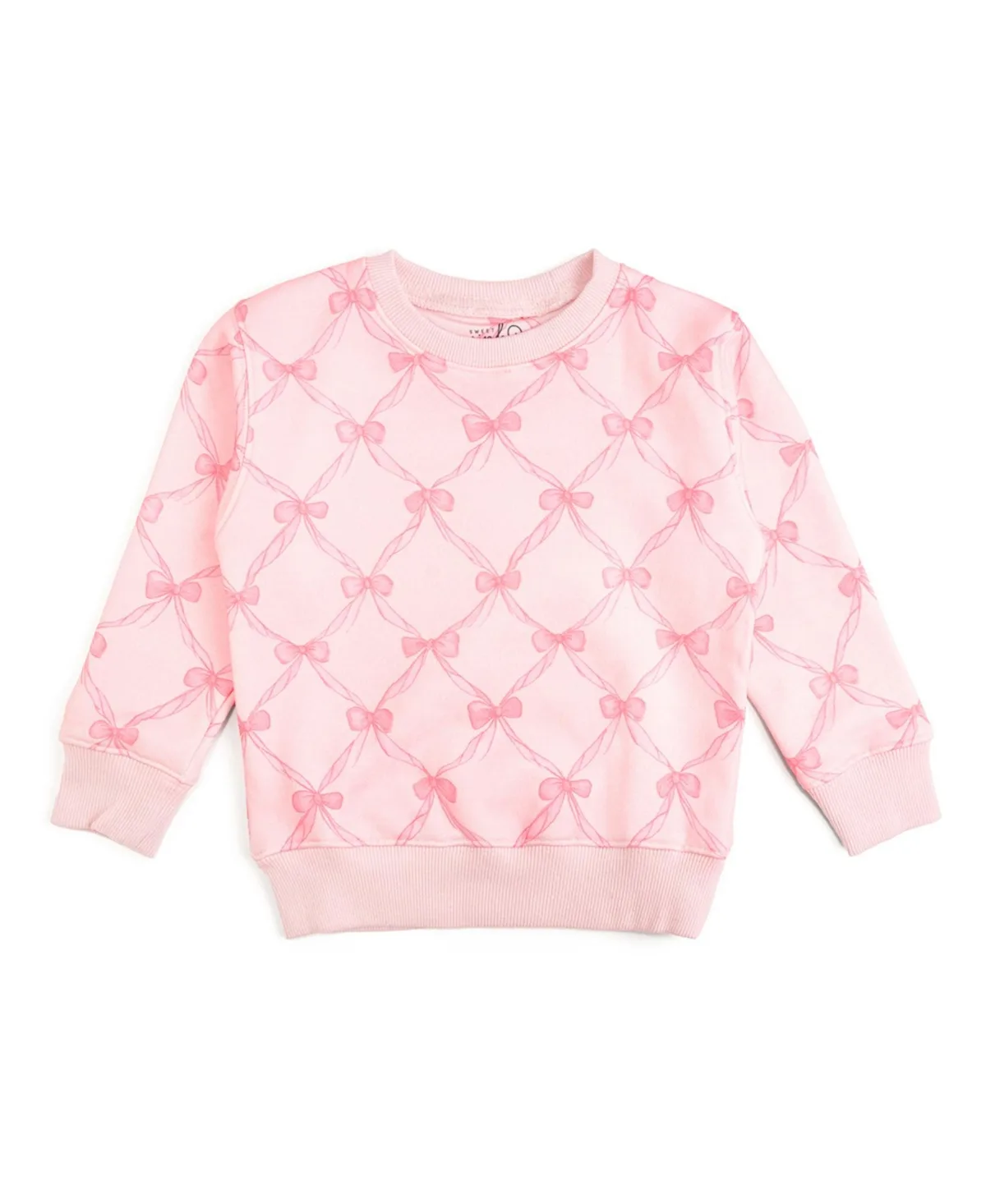 Bow Trellis Sweatshirt by Sweet Wink