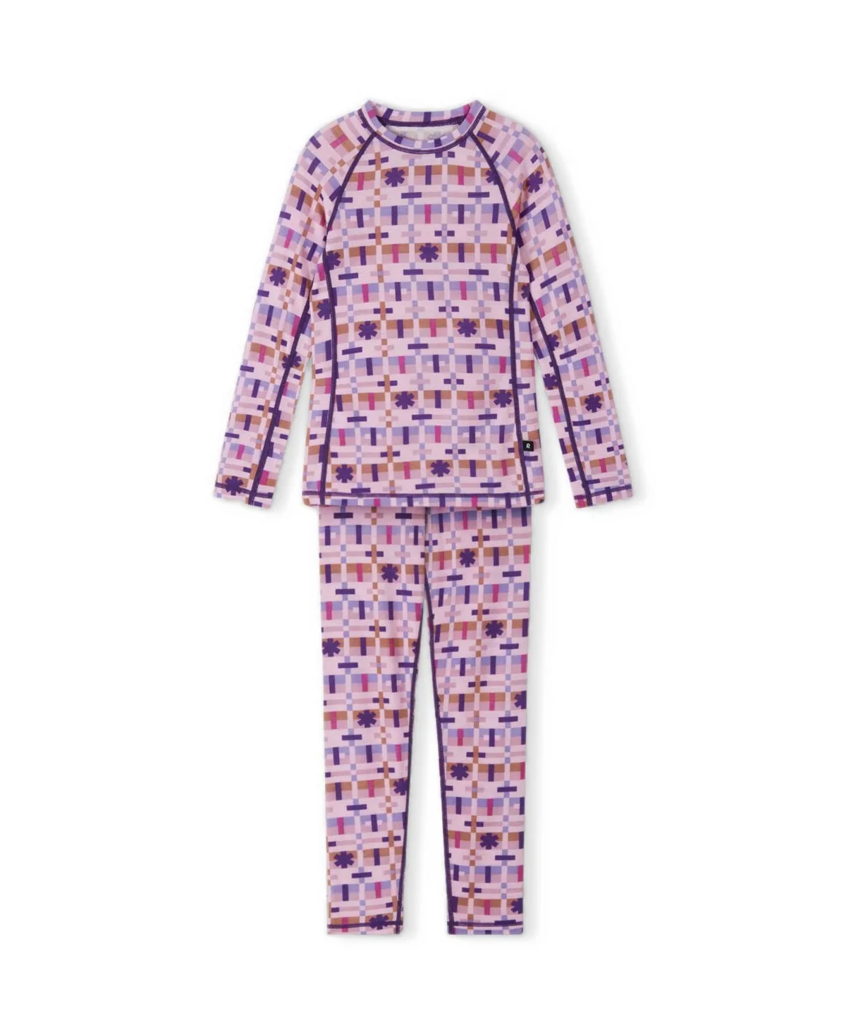 Taitoa Merino Wool-Blend Long-Sleeve Thermal Top and Pants, 2-Piece Set by Reima