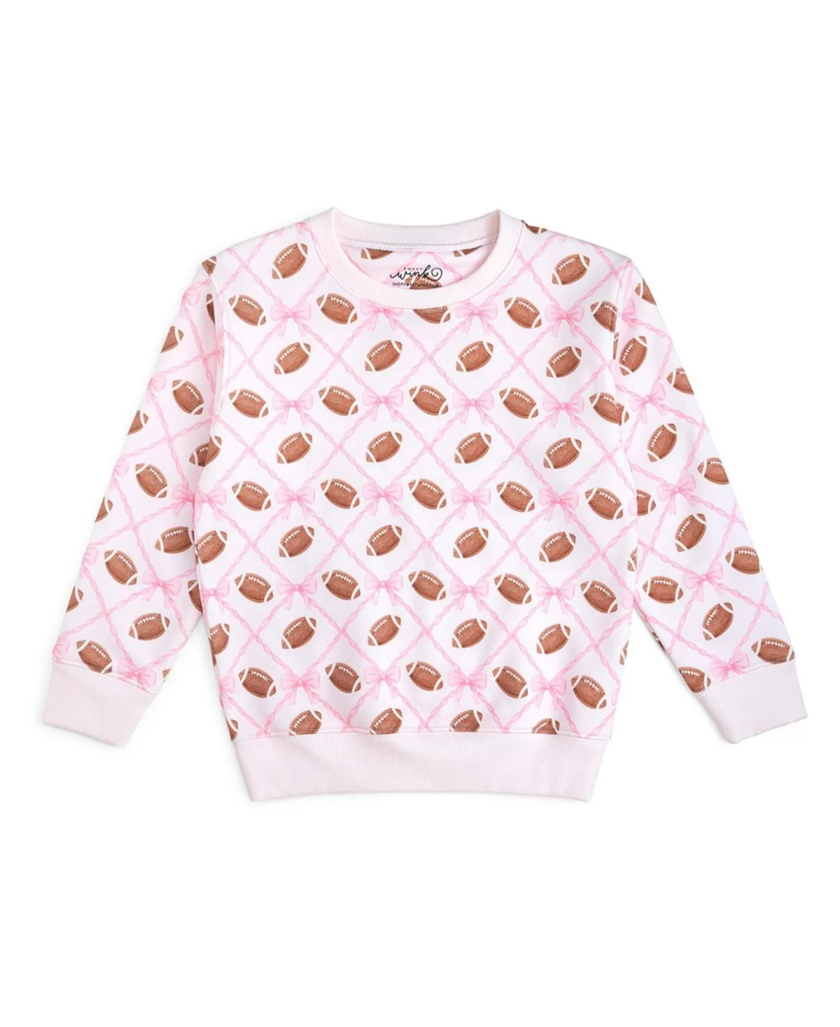 Football Trellis Sweatshirt by Sweet Wink