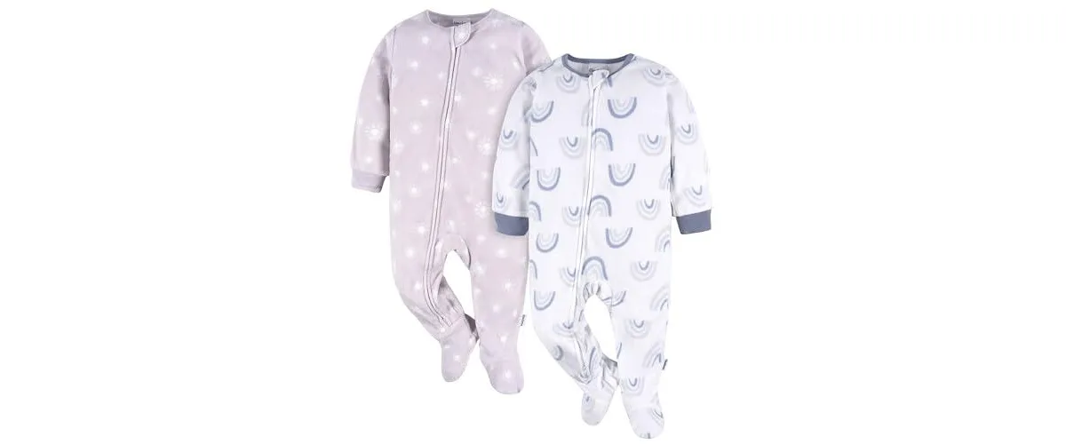 Footed Blanket Sleepers, 2-Pack by Gerber