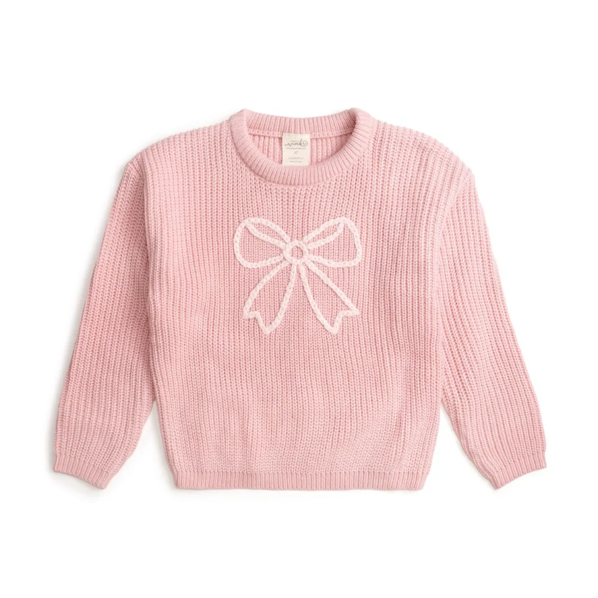 Coquette Bow Knit Sweater by Sweet Wink