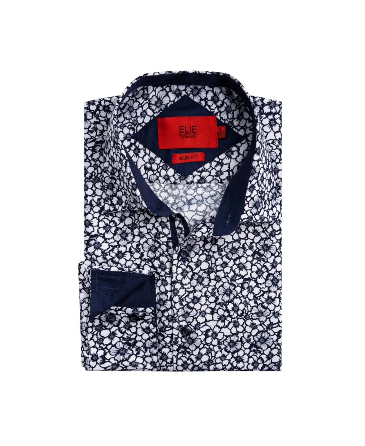 Slim Fit Floral Dress Shirt by Elie Balleh