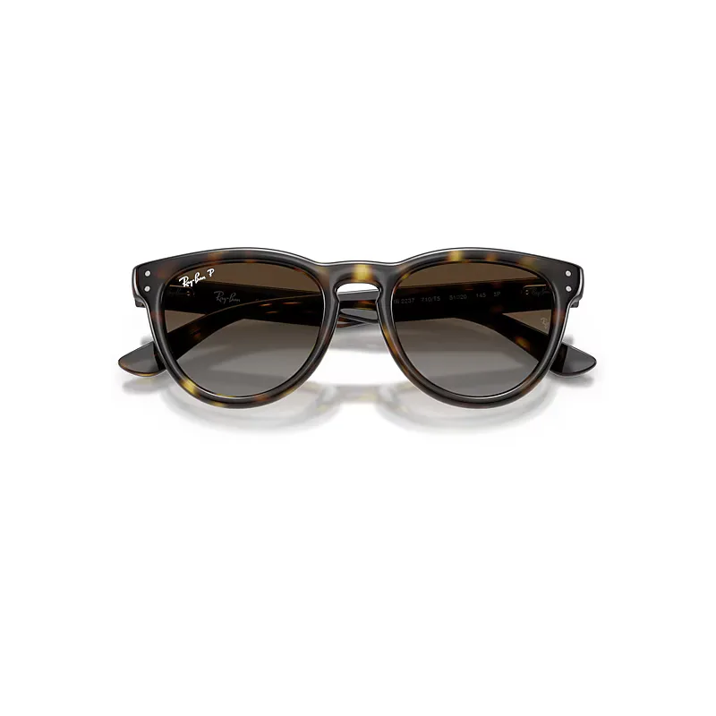 Rb2237 Sunglasses Havana Frame Brown Lenses Polarized by Ray-Ban