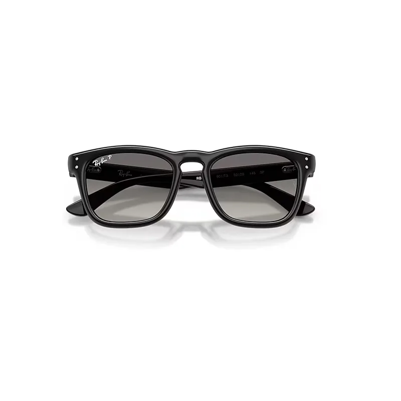 Rb2238 Sunglasses Black Frame Grey Lenses Polarized by Ray-Ban
