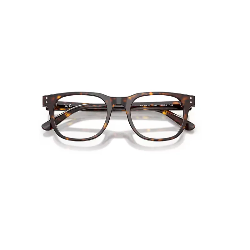 Rb5461d Optics Eyeglasses Havana Frame Transparent Lenses Polarized by Ray-Ban