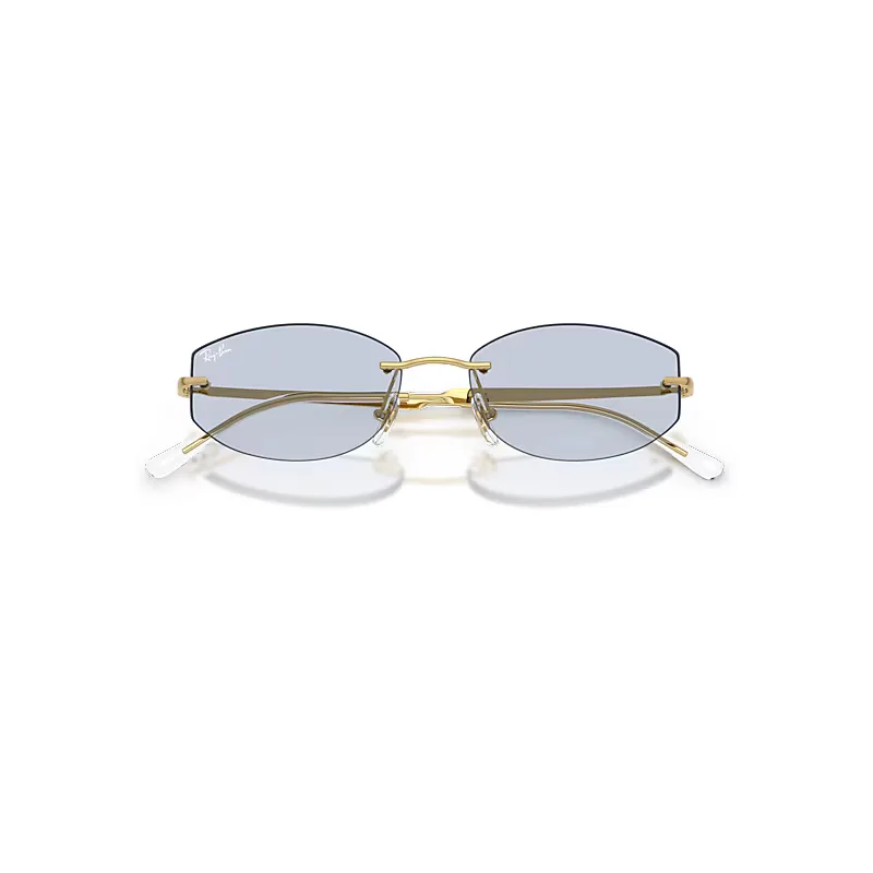 Rb3792 Transitions ® Color Touch ™ Lenses Sunglasses Arista Frame Blue Lenses by Ray-Ban