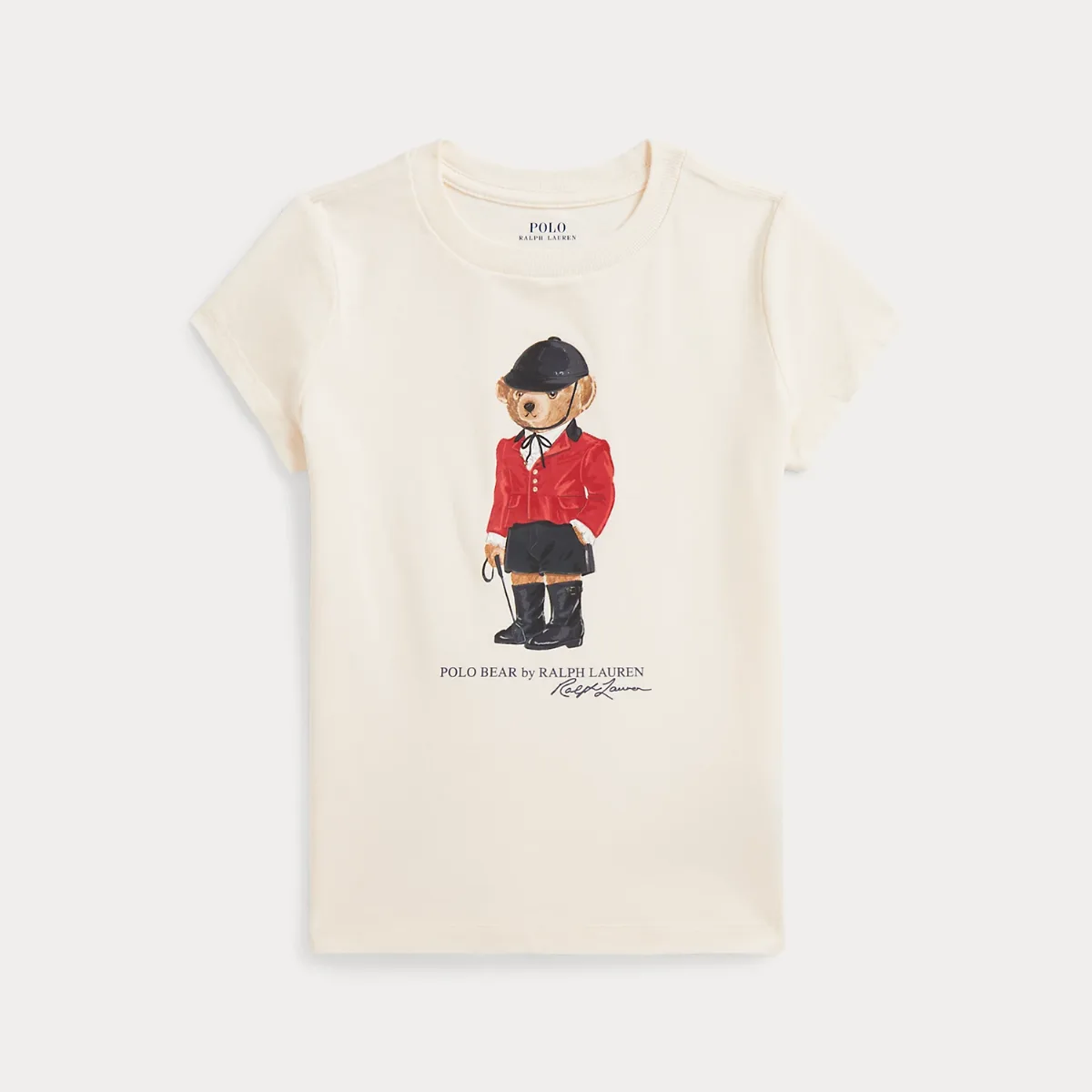 Polo Bear Cotton T-Shirt by Ralph Lauren