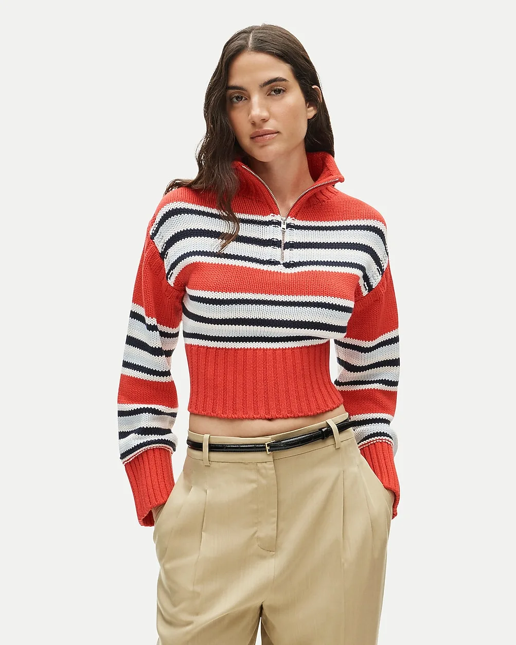 Tiny Rollneck™ in Stripe by J.Crew