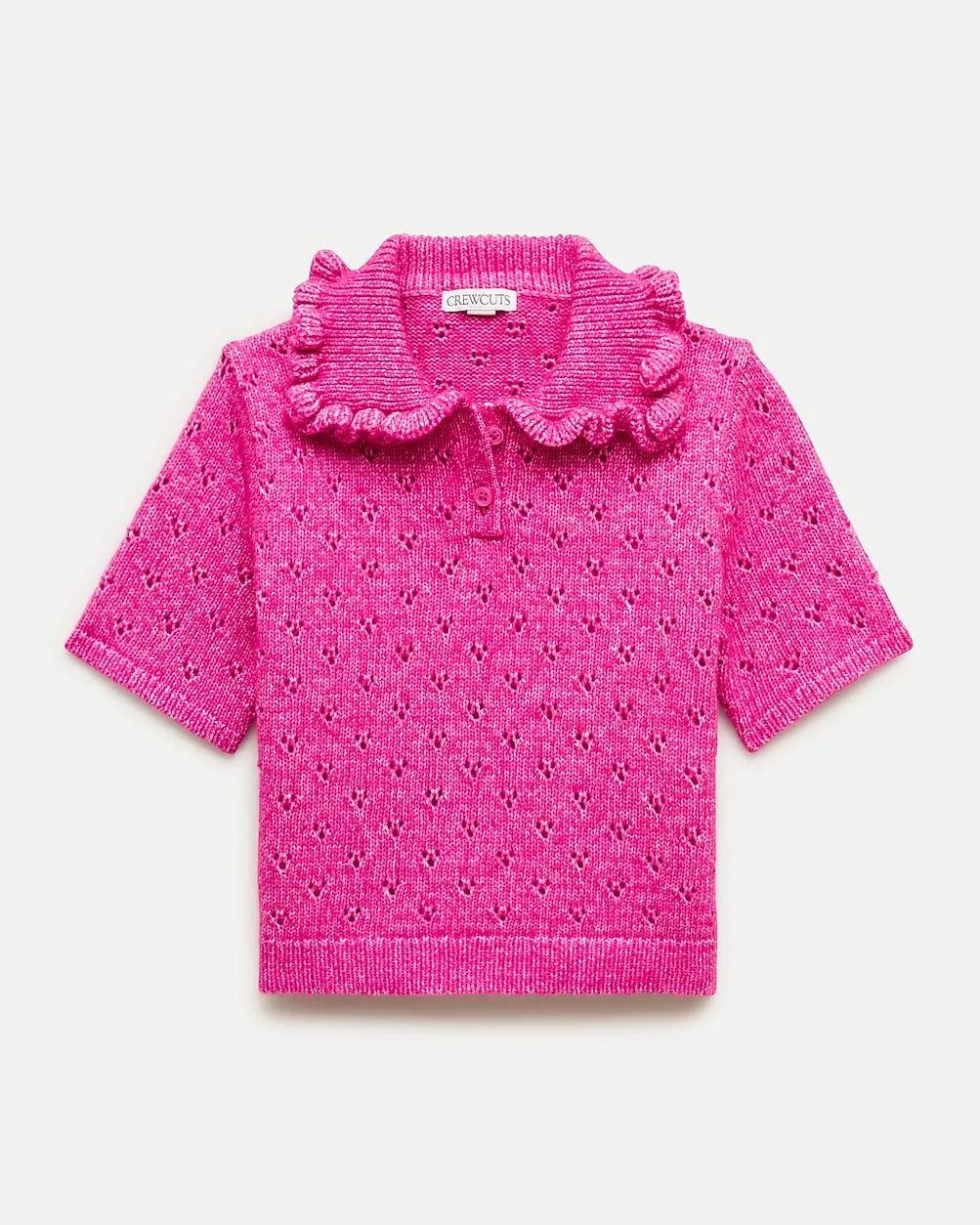 Ruffle-Collar Sweater-Polo by J.Crew