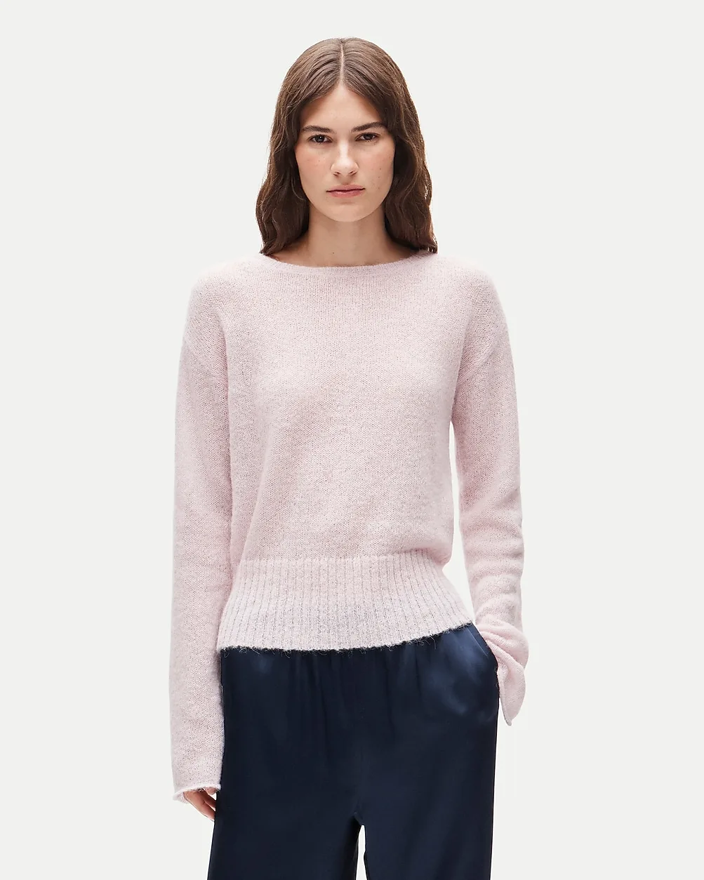 High Rib Pullover Sweater in Italian Yarn by J.Crew