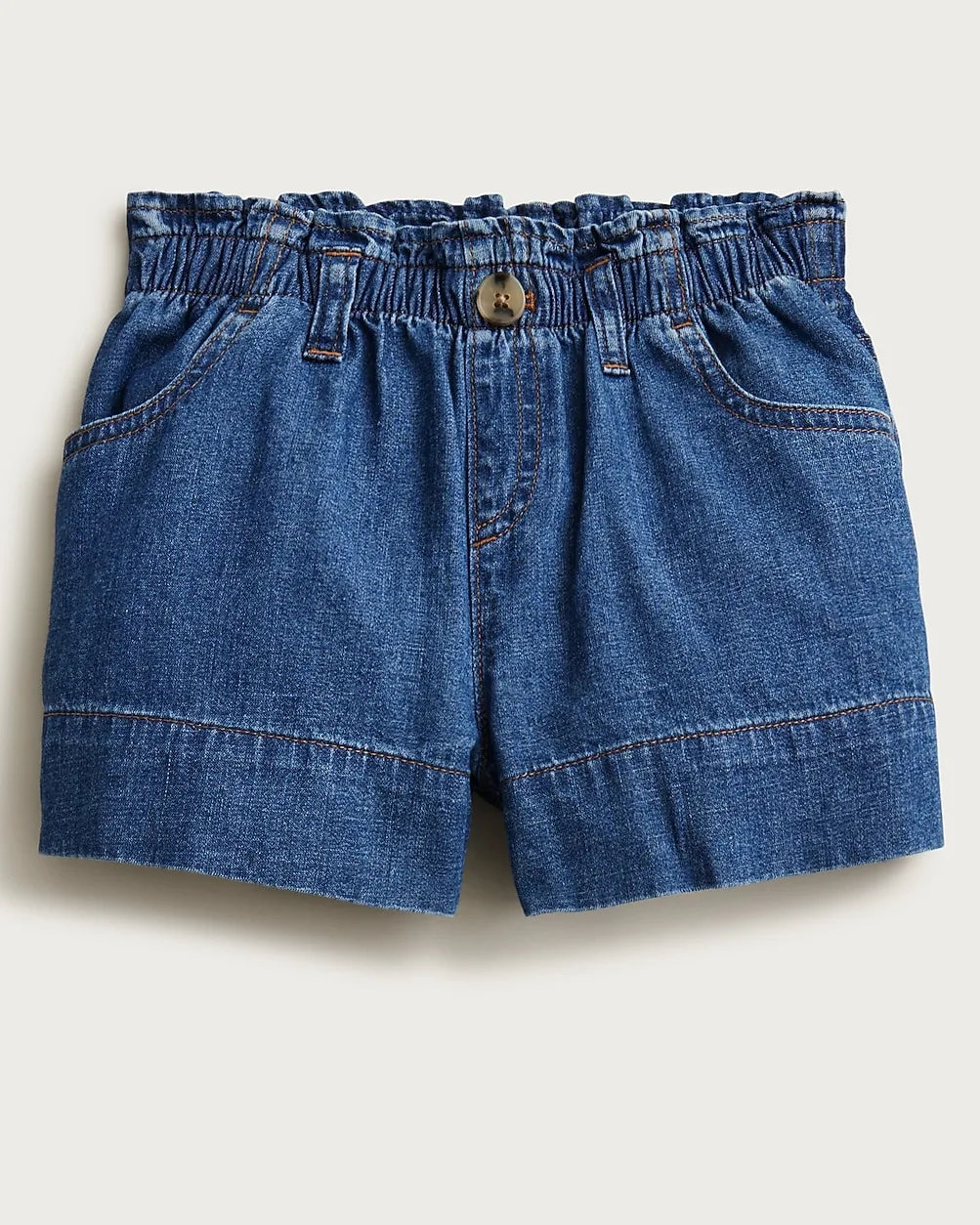 Paper-Bag Short in Chambray by J.Crew