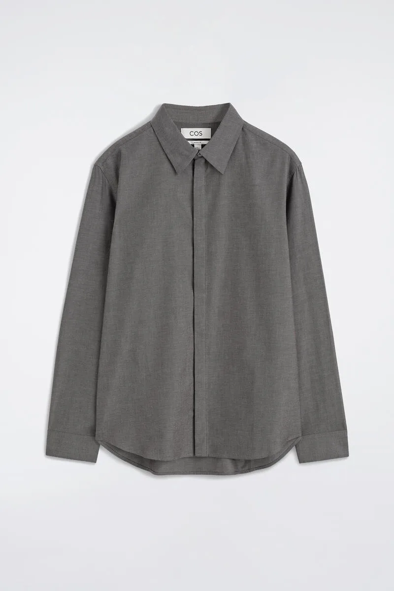 Cotton-Chambray Shirt by COS