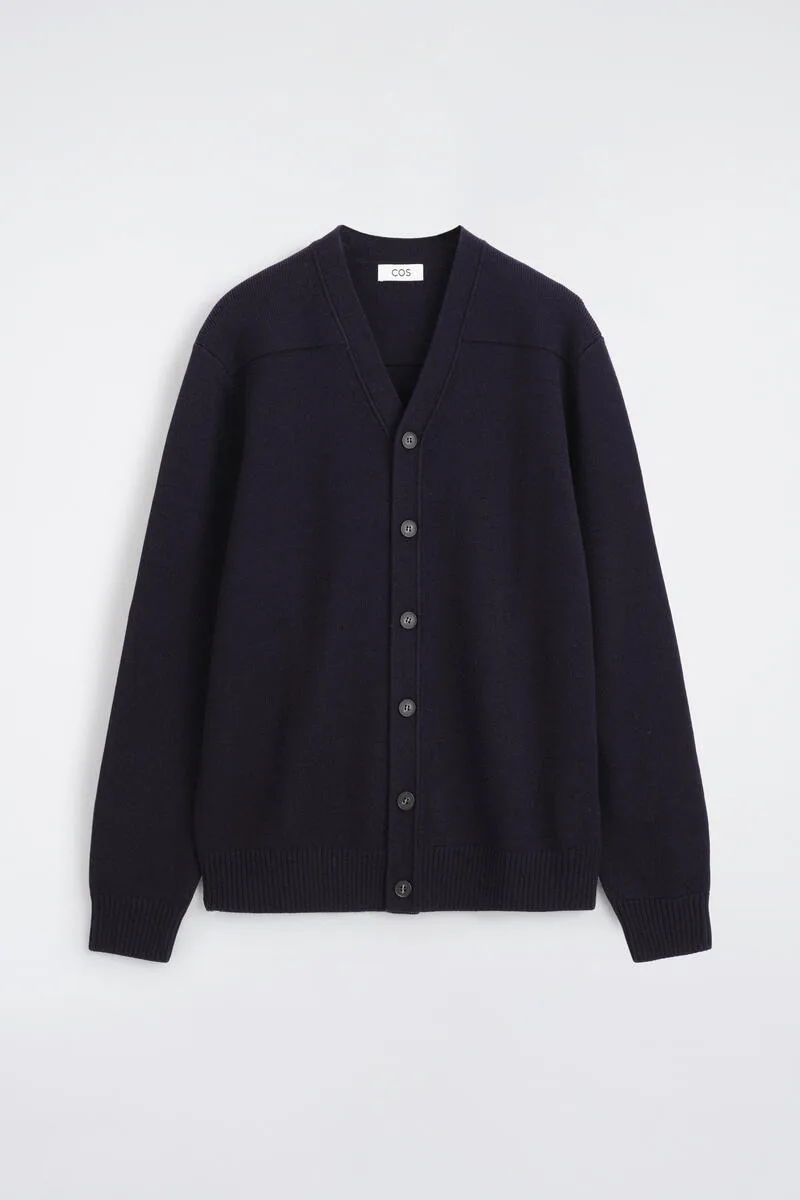 Merino Wool V-Neck Cardigan by COS