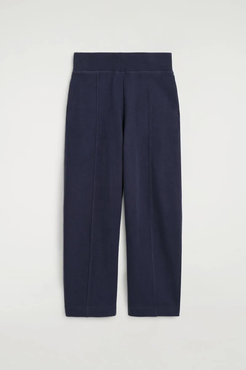 Cotton Barrel-Leg Joggers by COS