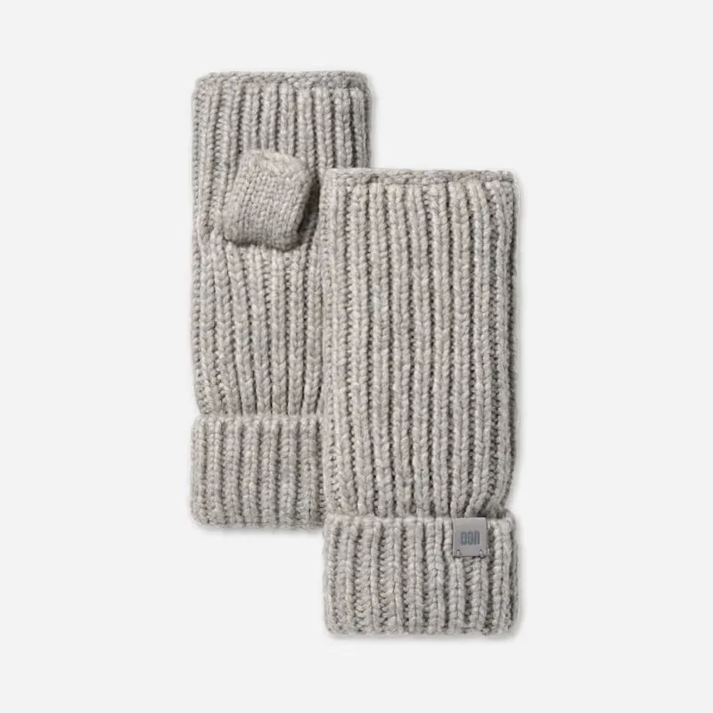 Chunky Rib Fingerless Glove by UGG