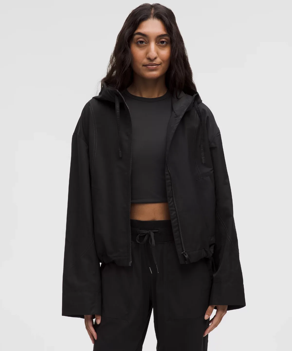 Water-Resistant Cropped Hooded Jacket by lululemon