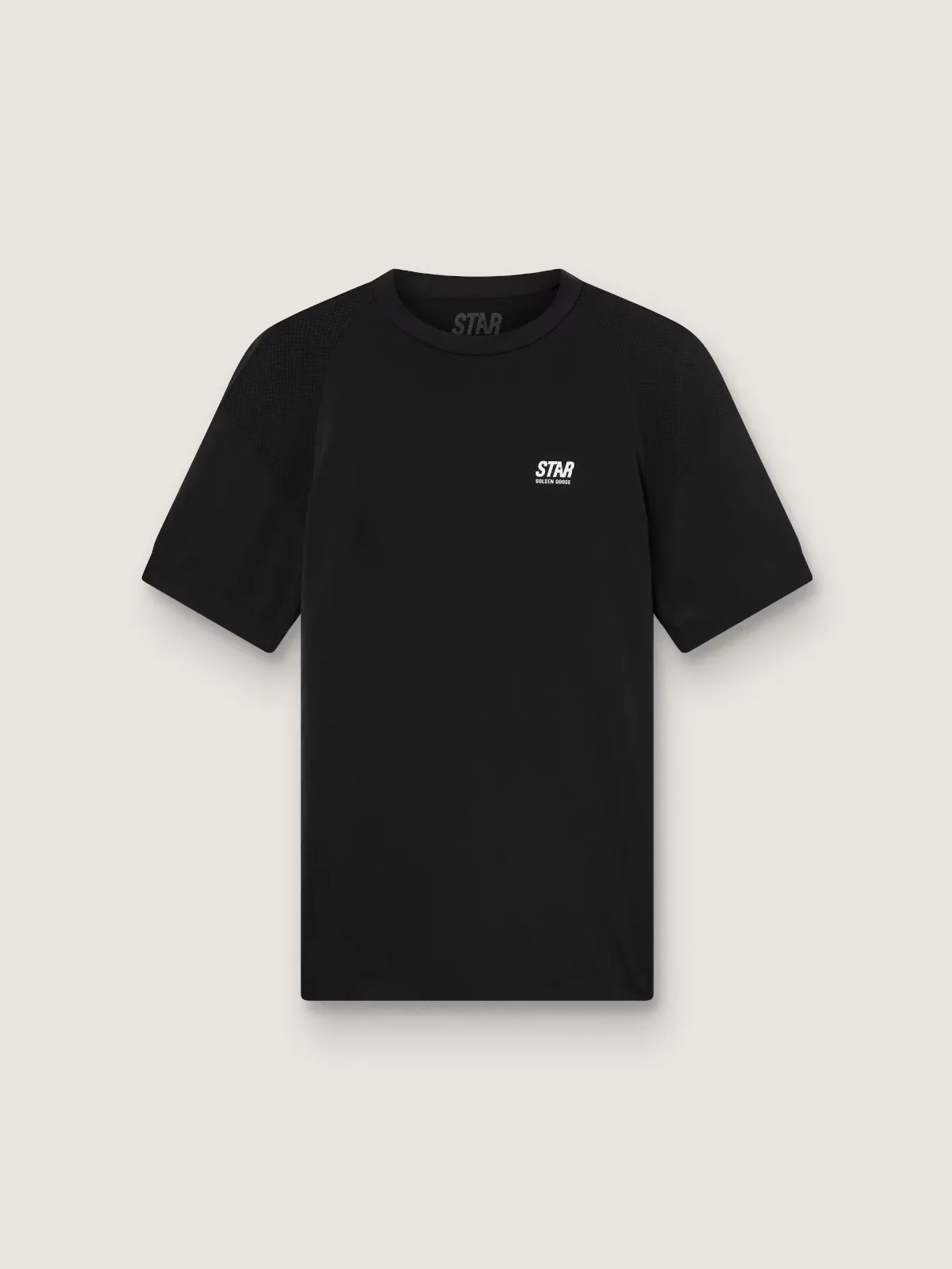 Sports T-Shirt with Print on the Back by Golden Goose