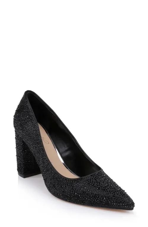 Banee II Crystal Pointed Toe Pump by BADGLEY MISCHKA