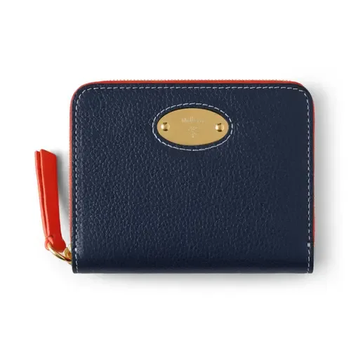 Plaque Small Zip Around Wallet by Mulberry