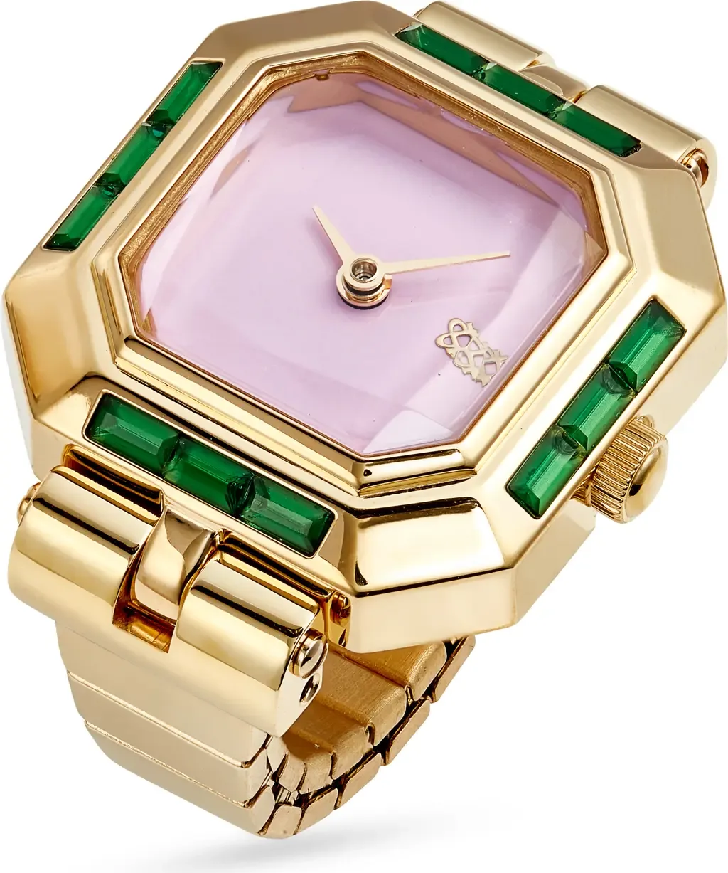 Sofia Prism Cocktail Ring Watch, 21mm by PASCAL