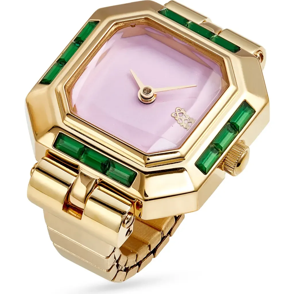 Sofia Prism Cocktail Ring Watch, 21mm by PASCAL