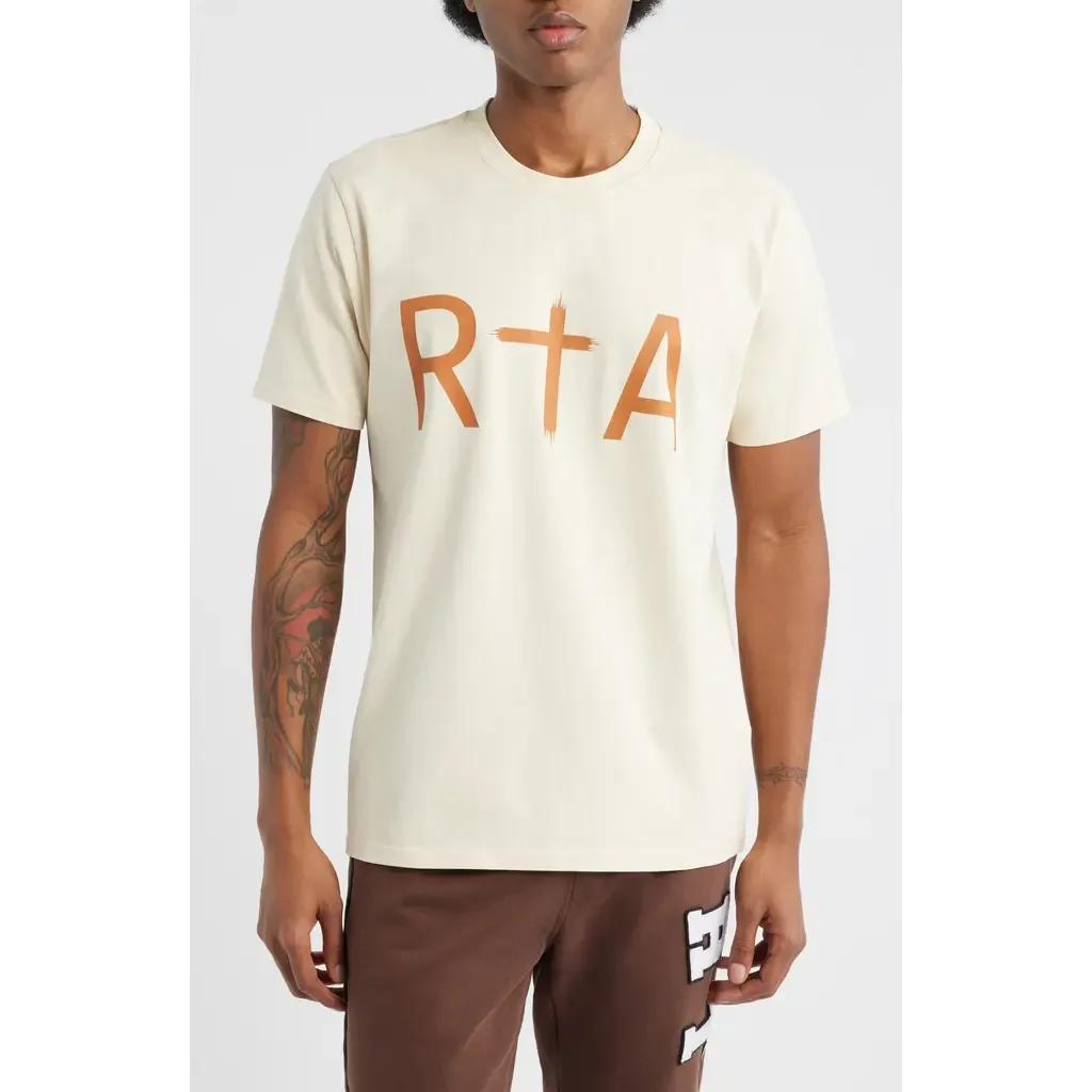 Liam Regular Fit Logo Graphic T-Shirt by RtA