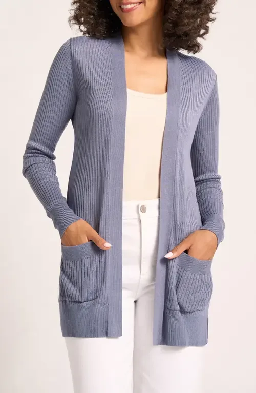 Colfax Longline Open Front Cardigan by matty m.
