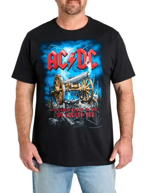 ACDC Cannonball Graphic Tee by True Nation by DXL