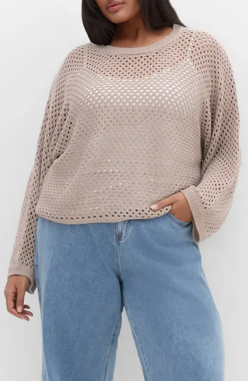 Open Stitch Sweater