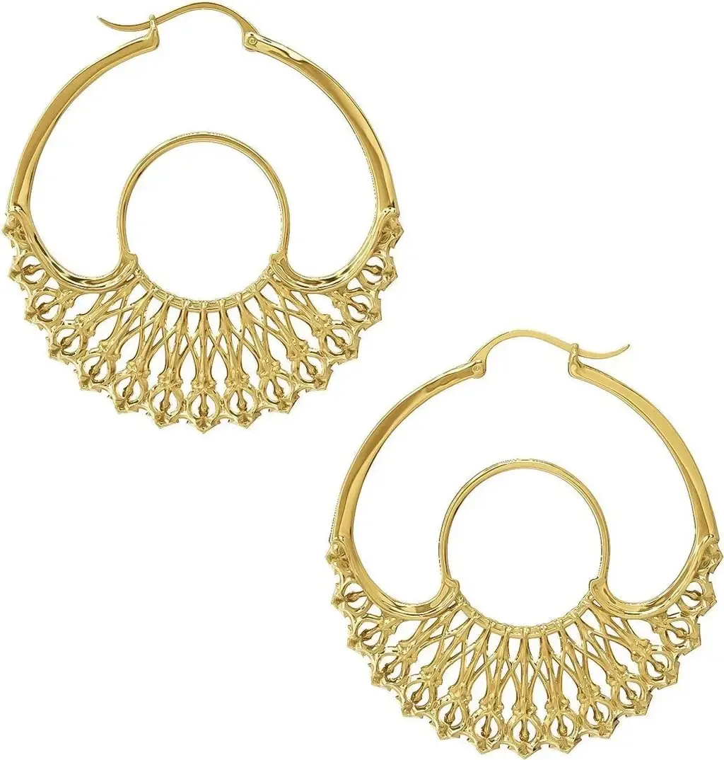 Iris Hoops by Astor & Orion