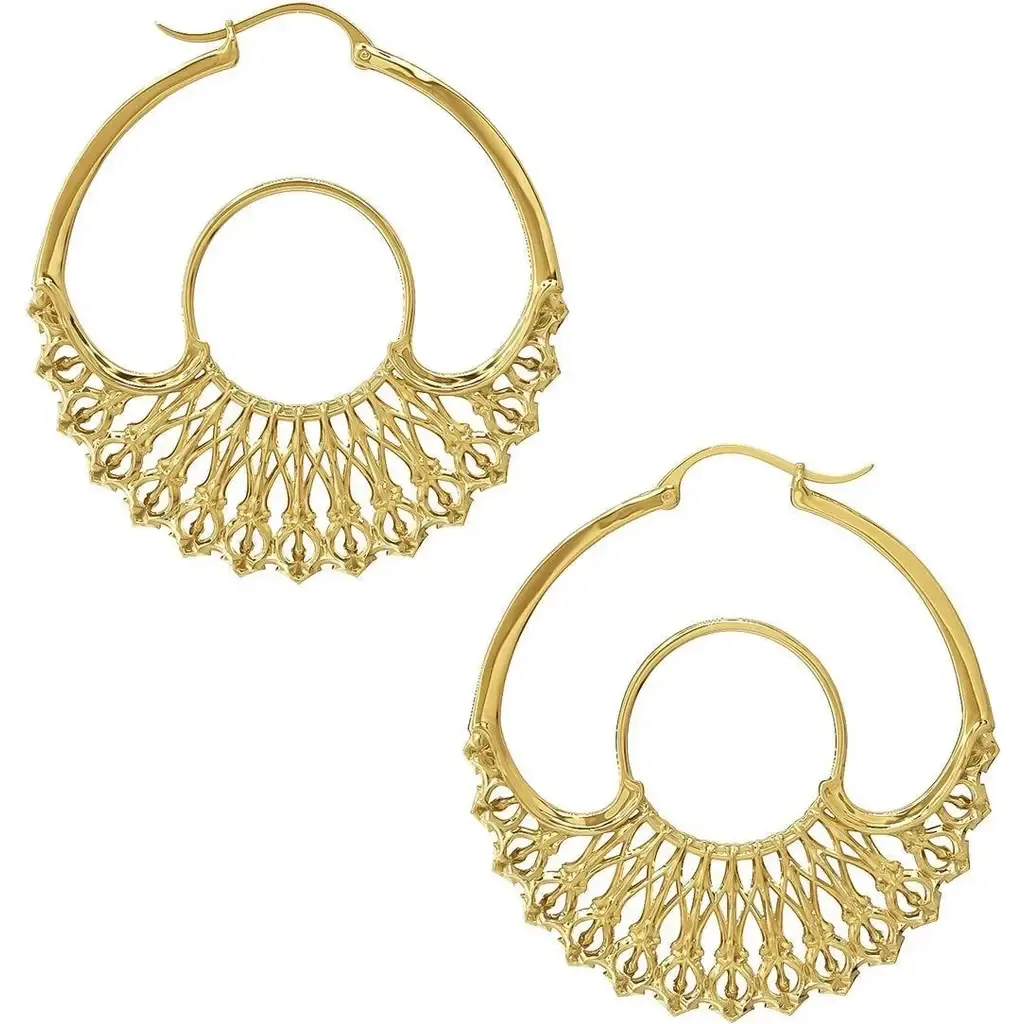 Iris Hoops by Astor & Orion
