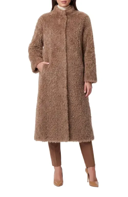 Fur-Free Cashmere Goat (faux Fur) Coat by Lyla Grant