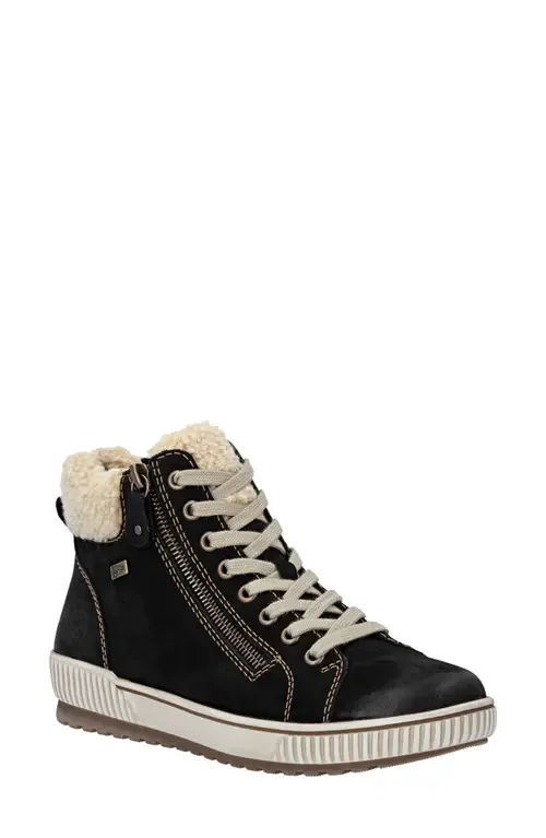 Maditta 70 Faux Shearling Trim Sneaker by REMONTE