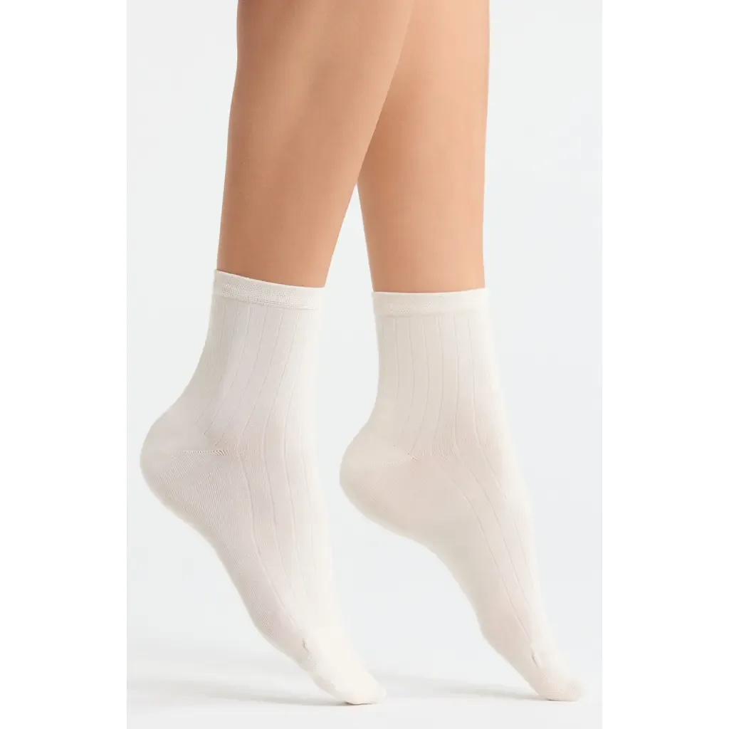 Wide Rib Ankle Socks by Nordstrom