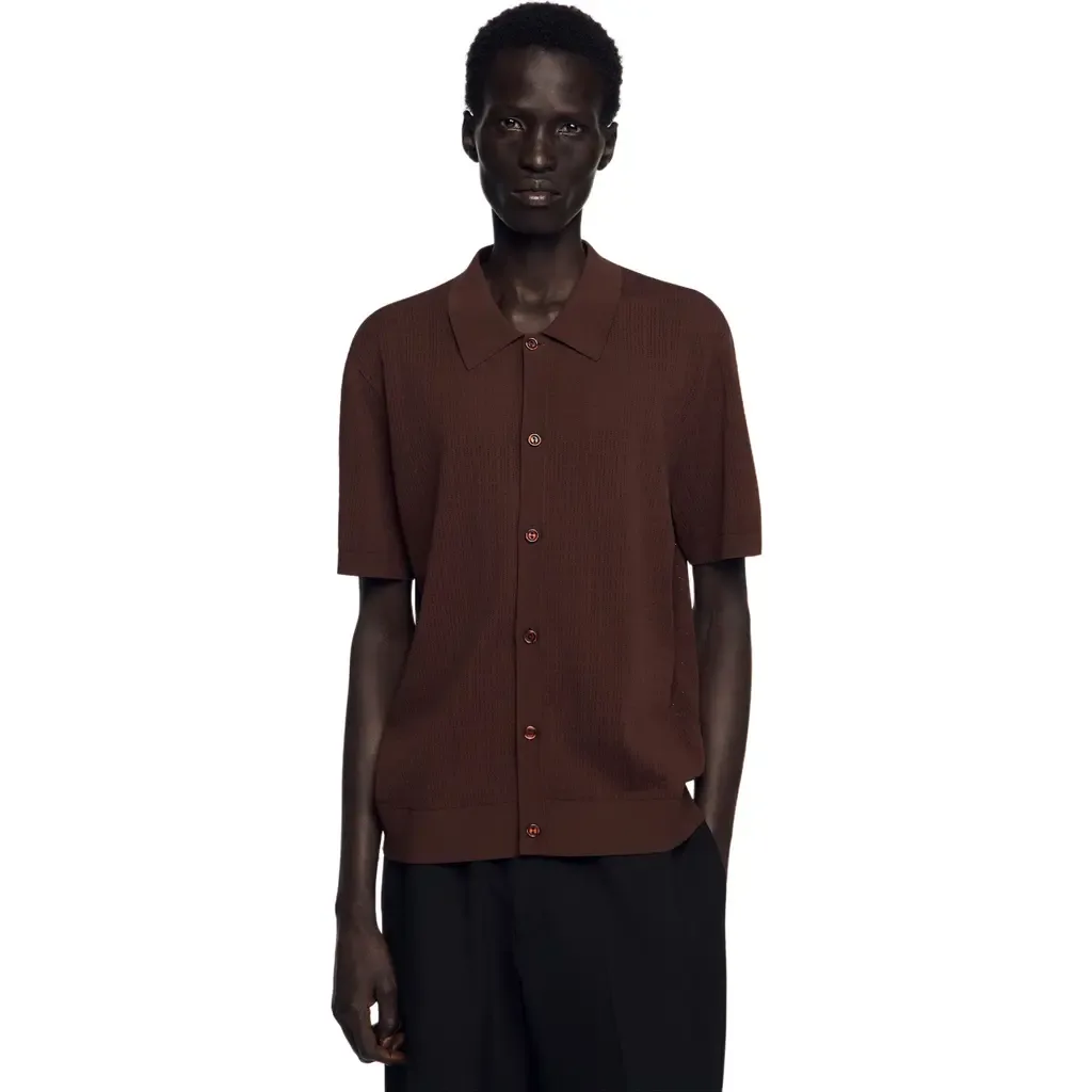 Openwork Shirt by SANDRO
