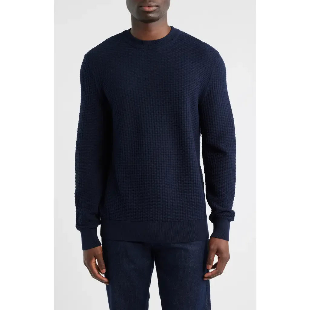 Imberto Textured Sweater by BOSS