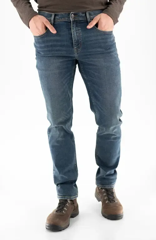 Slim Straight Leg Jeans