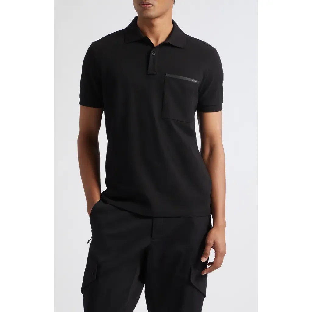 Cotton Polo by Moncler