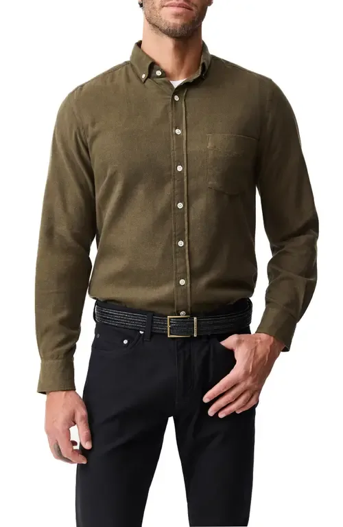 Barrhill Sports Fit Button-Down Shirt by Rodd & Gunn